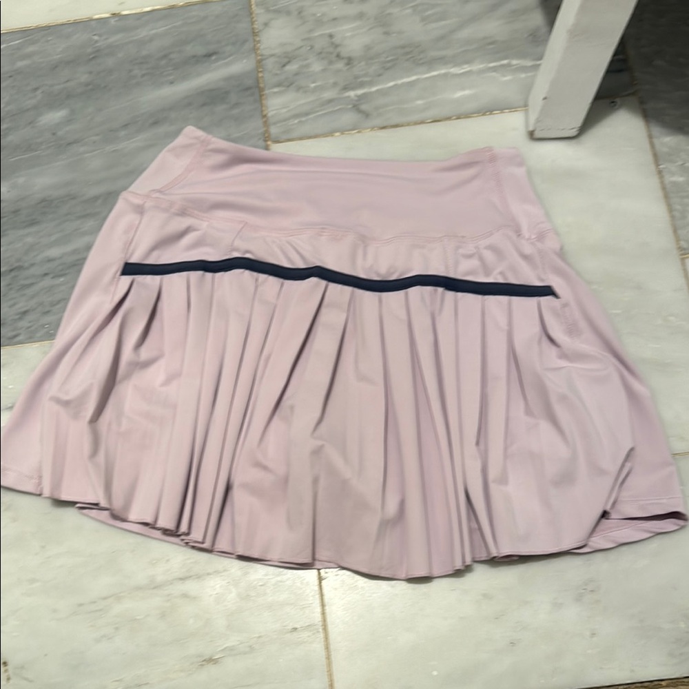 Pleated Pink Skirt